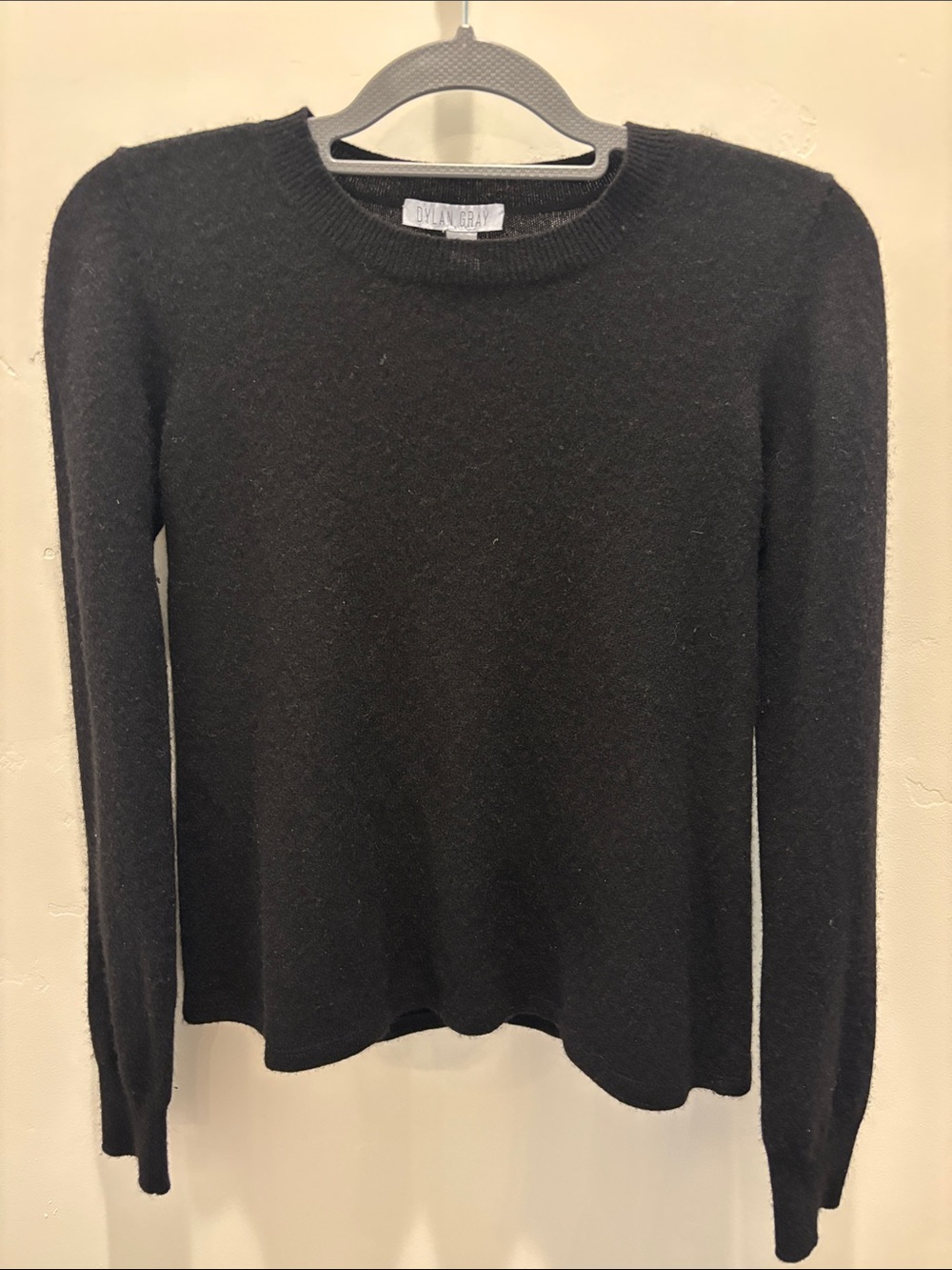 Dylan gray Black Crewneck Sweater